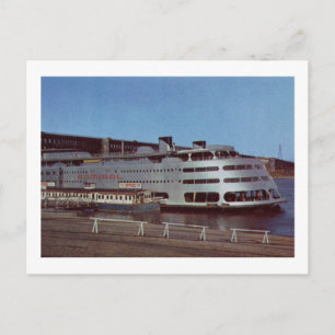 Dampfschiff Admiral, St. Louis, Missouri Vintage Postkarte