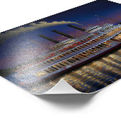 Dampfschiff auf dem Mississippi, Schöne Kunst Fotodruck (Ecke)