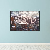 Dampfschiff, CO Leinwanddruck (Insitu (Holzboden))