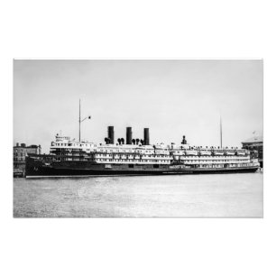 Dampfschiff Greater Detroit auf den Großen Seen Fotodruck