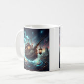 Dampfschiff Kaffeetasse (Vorderseite Links)