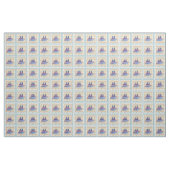 Dampfschiff mit Propeller und Blue Smokestacks Stoff (Yard (91,4 cm))