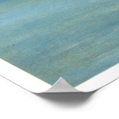 Dampfschiff, Seascape oder Sea View, ruhiges Wette Poster (Ecke)