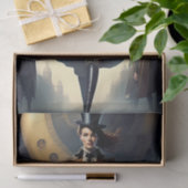 Dampfschiff Seidenpapier (Geschenk)