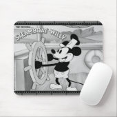 Dampfschiff Willie-Mauspad Mousepad (Mit Mouse)