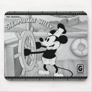 Dampfschiff Willie-Mauspad Mousepad