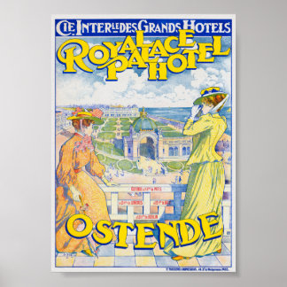 Dampfschiffahrt Zürichsee Vintage Poster 1900