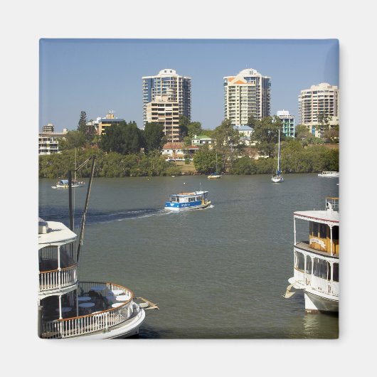 Dampfschiffe, Brisbane River, Brisbane, Magnet (Vorne)