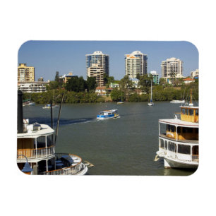 Dampfschiffe, Brisbane River, Brisbane, Magnet
