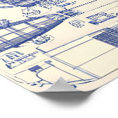 Dampfschifffahrt 4 poster (Ecke)