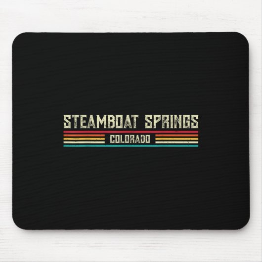 Dampfschiffquellen Colorado  Mousepad (Vorne)