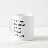 Dampfstudent, phantastisch kaffeetasse (Vorderseite Links)