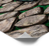 Dampftaxidroschke Poster (Ecke)