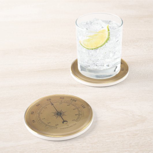 Dampfthermometer Untersetzer (Seite)