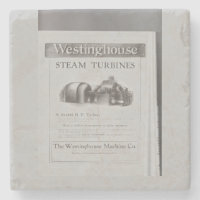 Dampfturbinen-Keramik-Trivet aus Westinghouse