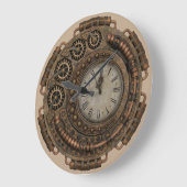 Dampfuhr Große Wanduhr (Winkel)