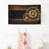 Dampfuhr mit antiken Gängen Banner (Insitu)