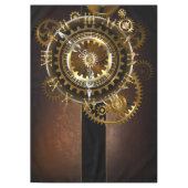 Dampfuhr mit antiken Gängen Tischdecke (Vorderseite)