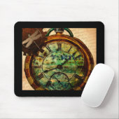 Dampfuhr-Uhr Mousepad (Mit Mouse)