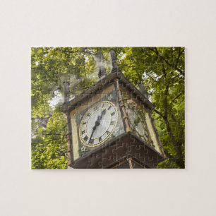 Dampfuhrwerk-Uhr im Gastown-Viertel Puzzle