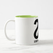 Dämpfungsregler-Kaffee-Tasse Zweifarbige Tasse (Links)