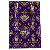 Dämpfungsverhalten auf lila mittlere geschenktüte (Vorderseite)