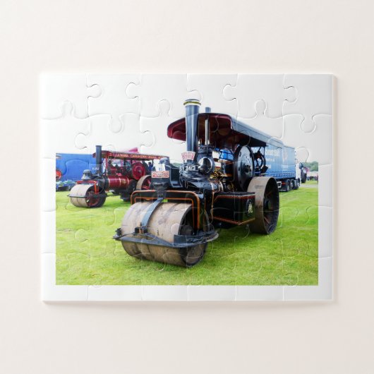 Dampfwalzen Puzzle (Horizontal)
