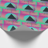 dampfwellenästhetisch geschenkpapier (Ecke)