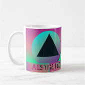 dampfwellenästhetisch kaffeetasse (Links)