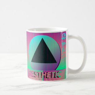 dampfwellenästhetisch kaffeetasse