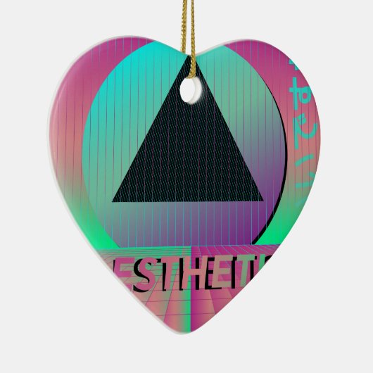 dampfwellenästhetisch keramik ornament (Rechts)