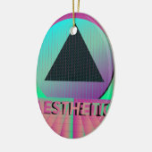 dampfwellenästhetisch keramikornament (Links)