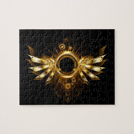 Dampfwolkenflügel Puzzle (Horizontal)