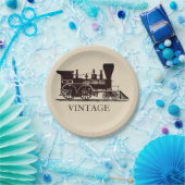 Dampfzug 1859 pappteller (Party)