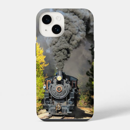Dampfzug 19 iPhone hülle (Rückseite)