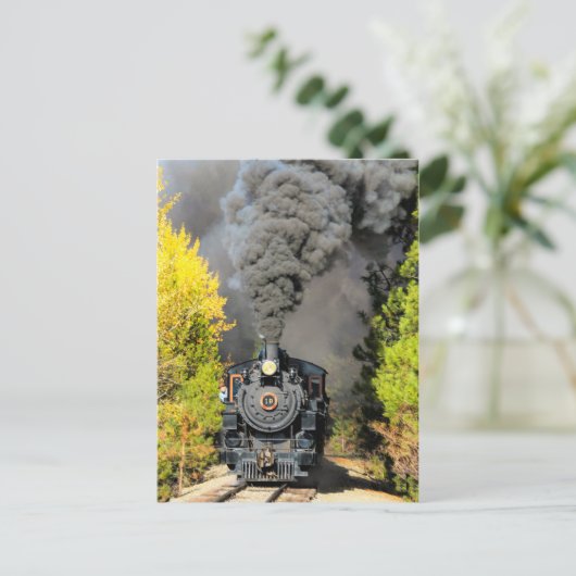 Dampfzug 19 postkarte (Stehend Vorderseite)