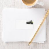 Dampfzug Adressaufkleber (Insitu)