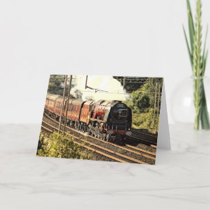 Dampfzug auf dem Land (5503) Karte