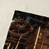 Dampfzug aus Kupfer Strandtuch (Beispiel)