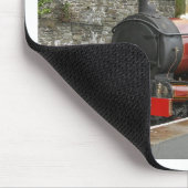 Dampfzug bei Douglas Isle of Man Mousepad (Ecke)
