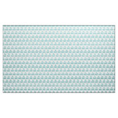 Dampfzug - Blau grün und weiß Stoff (Yard (91,4 cm))