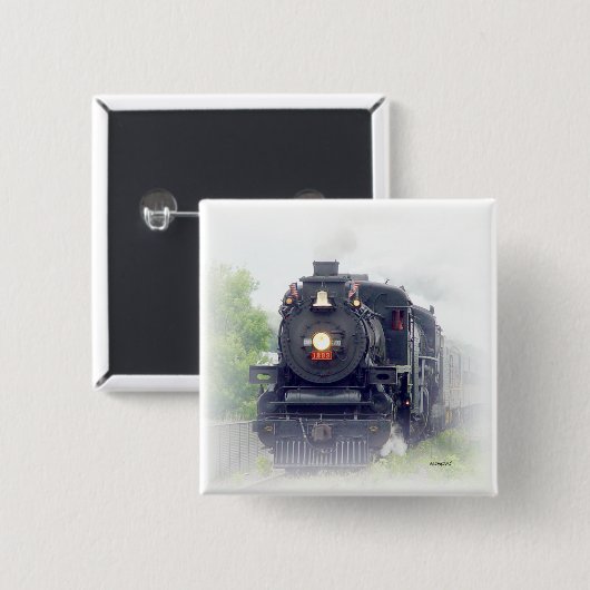 Dampfzug Button (Vorne & Hinten)