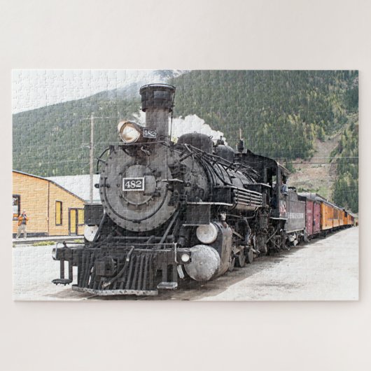 Dampfzug, Colorado, USA Puzzle (Horizontal)