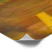 Dampfzug der britischen Eisenbahn Art IV Poster (Ecke)