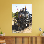 Dampfzug der Grand Canyon Railway Motor 4960 Leinwanddruck (Insitu (Wohnzimmer))