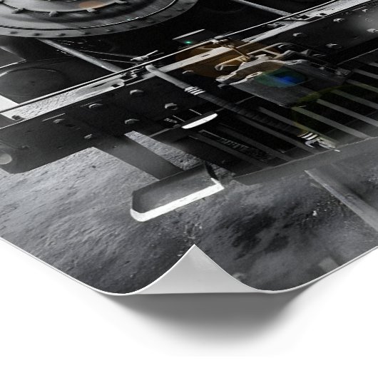 Dampfzug Dream Poster (Ecke)