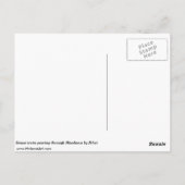 Dampfzug durch Shiodama durch Ikkei Postkarte (Rückseite)