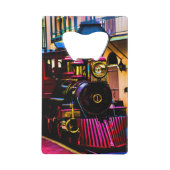 Dampfzug Flaschenöffner (Vorderseite)