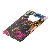 Dampfzug Flaschenöffner (Vorderseite Schrägansicht)