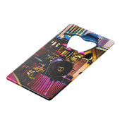 Dampfzug Flaschenöffner (Rückseite Schrägansicht)